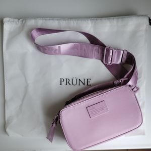 PRUNE PRÜNE Argentina Handbag crossbody/shoulder Leather Effect Lavender Color
